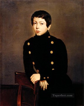 エルネスト・シャセリオーの肖像 エコ・ロマン派の制服を着た画家の兄弟 セオドア・シャセリオー Oil Paintings